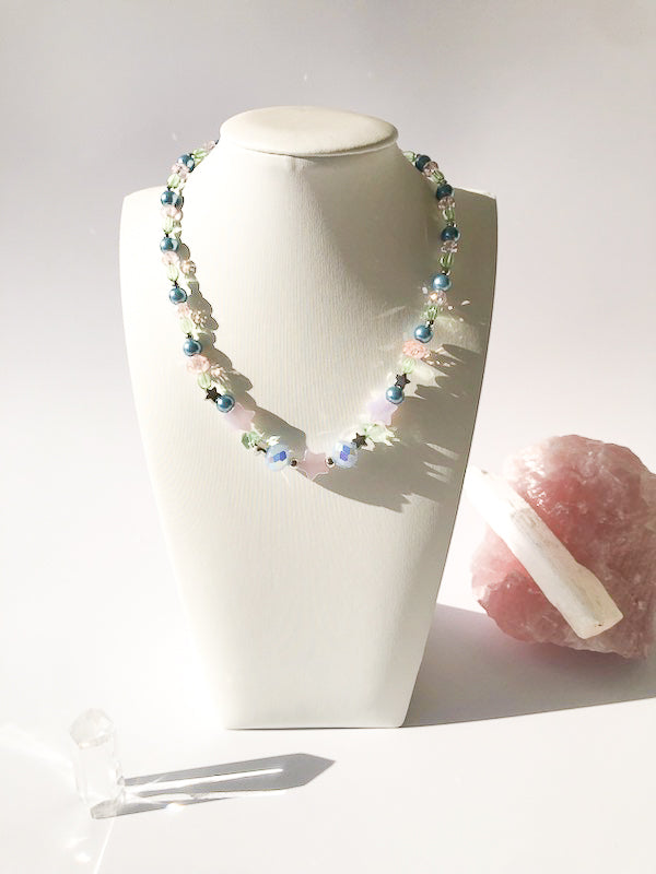 Pearlescent Shooting Star Necklace