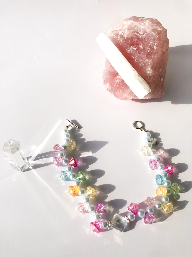 Rainbow Gemz Necklace